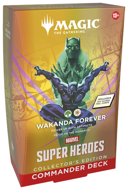 (image for) Marvel Super Heroes Commander Deck Collector's Edition Wakanda Forever
